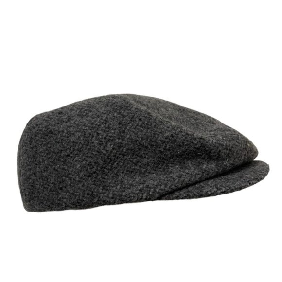 DORFMAN PACIFIC grey wool blend driving cap M - Picture 1 of 9